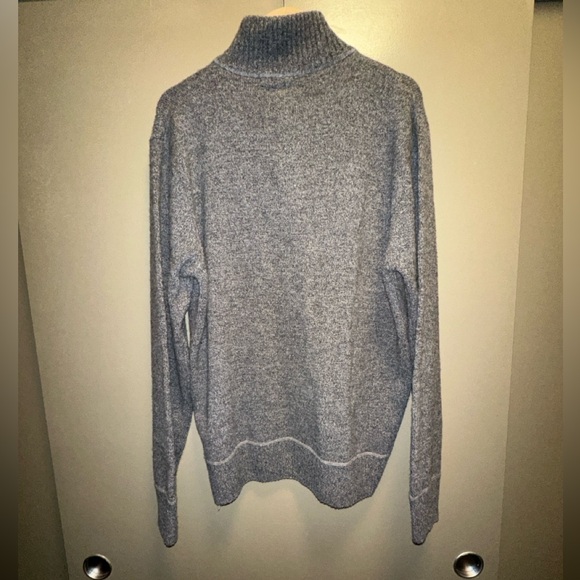 Daniele Blasi Italian button up quarter gray sweater - Picture 3 of 4